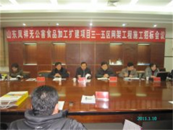 凤祥集团项目开标会议